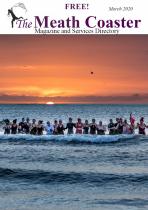 April 2020 Meath CoasterBeach swimmers at dawn